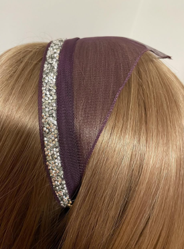 Batic din tul - Visina putreda cu pietre gri Batic din tul - Visina putreda cu pietre gri